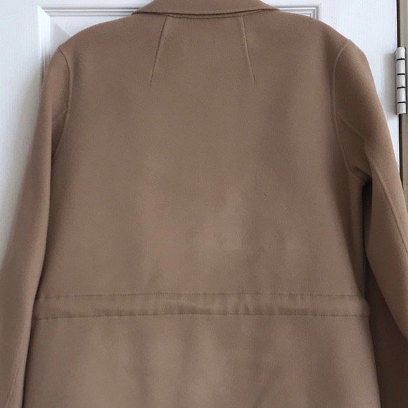 ⚡️FLASH SALE!✨ Theory Clairene D Tan Camel Cinched Coat Jacket Blazer! Palomino! - Picture 6 of 7